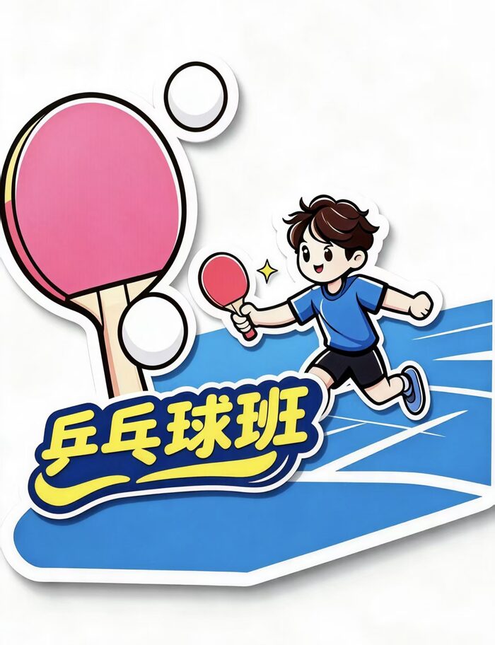 乒足小将·乒乓球